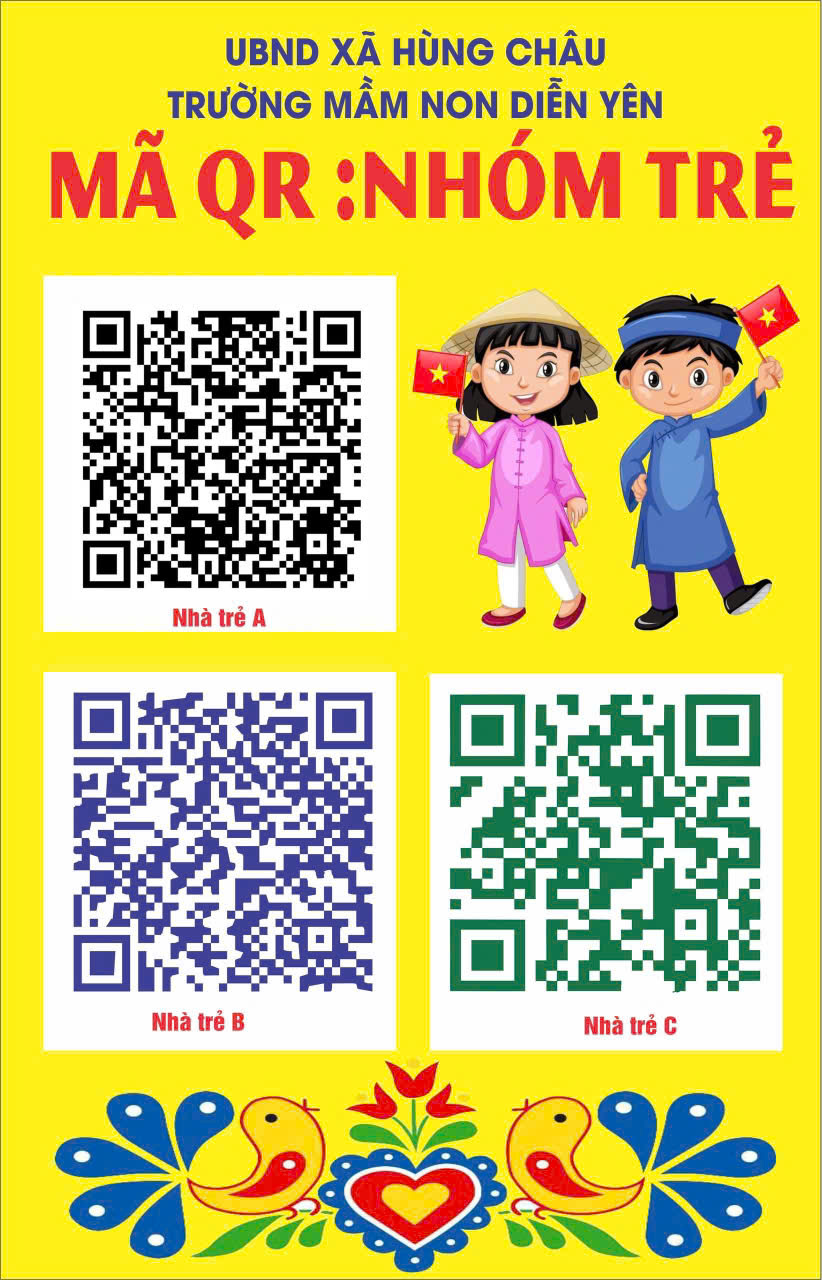 qr nhóm trẻ